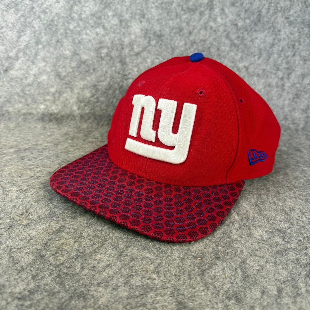 New York Giants NFL New Era FiftyOF Mens Cap‎ Hat NY Football Red Blue